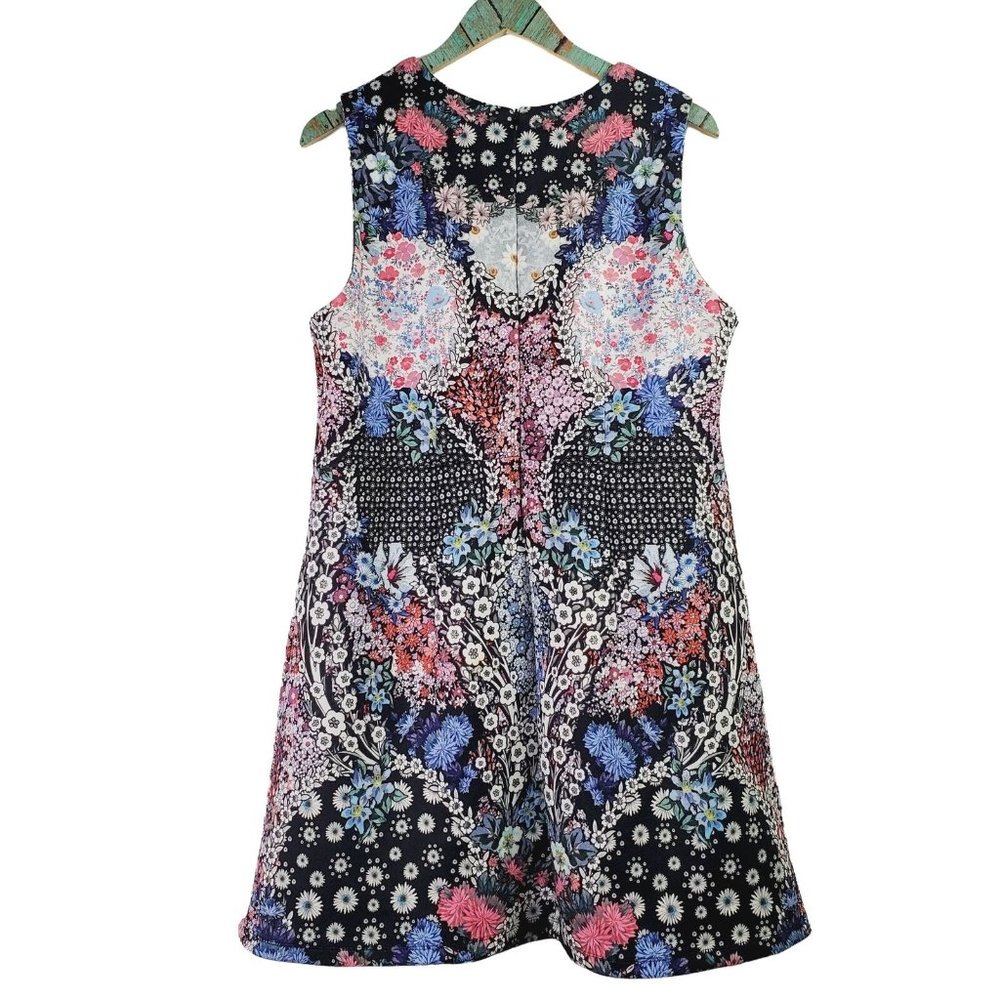 ASOS Floral Scuba Dress 04655209, Sz 14 - Picture 2 of 8